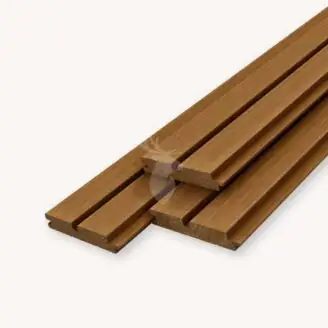 EXTRION thermowood ayous double | 2,5x14 cm