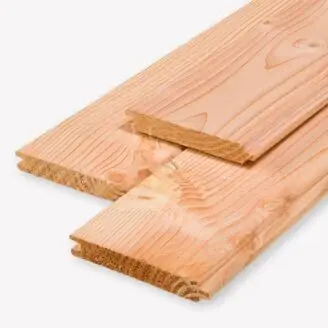 Douglas blokhutprofiel blank