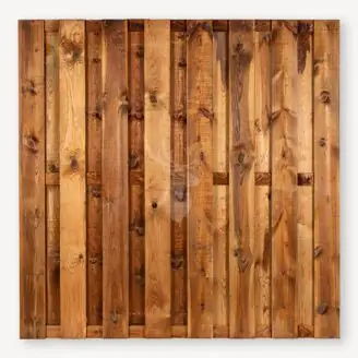 Tuinscherm Barneveld | bruin grenen | 180x180 cm