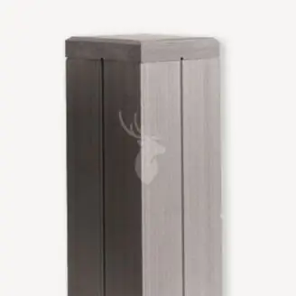Duofuse composiet paal | stone grey