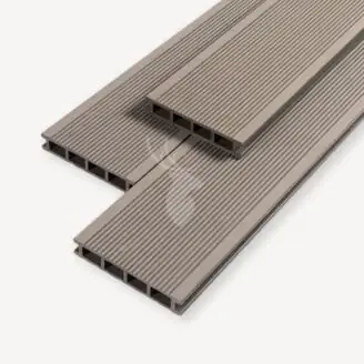 Duofuse vlonderplank Ribbel | Stone Grey | 16,2 cm