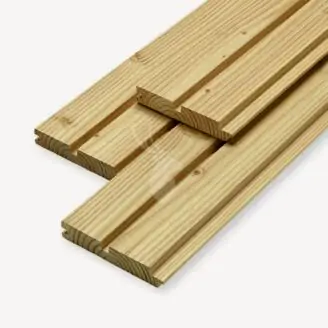 Douglas dubbel rhombus | geïmpregneerd | 2,7x14 cm