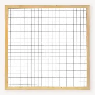 Gaaspaneel met rand | vurenhout | geïmpregneerd