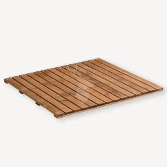 Houten vlondertegel | bruin | 3,0 cm | 100x100 cm