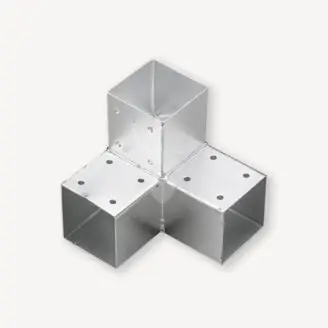 Pergola hoekverbinding dubbel