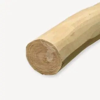 FSC Robinia paal | spintvrij geschuurd | 18-22 cm