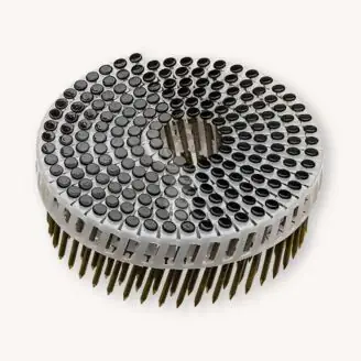 Ringnagels | bolkop | RVS zwart