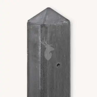 Betonpaal antraciet | Voor tuinscherm 150 cm