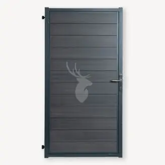 Tuindeur composiet Velufence | dark grey