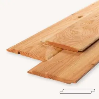 Halfhouts rabat blank | 2x19,5 cm