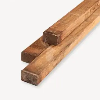 FSC 100% Hardhouten balk | ang. verm. | 4,5x7 cm