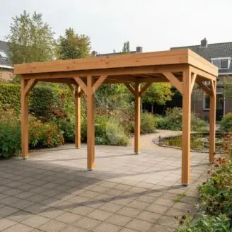 Douglas overkapping IJssel XL2 | douglas blank geïmpregneerd | 547x305 cm