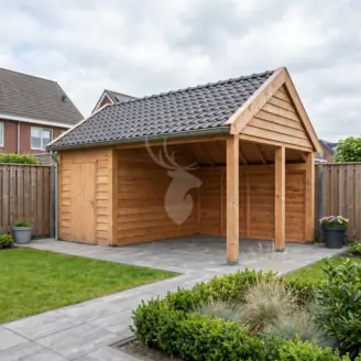 Kapschuur | hout | 500x300 cm