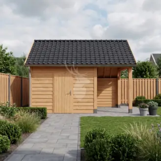 Kapschuur | hout | 500x400 cm