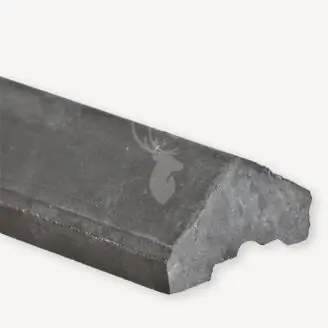 Beton afdekkap t.b.v motief onderplaten antraciet