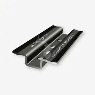 B-fix koppelclips voor houten vlonderpl. | zwart | 50 st.