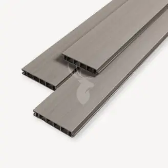 Duofuse composiet rabatdeel | 2,7x16 cm | stone grey