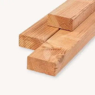 Douglas balk | geschaafd | blank | 4,5x9,5 cm
