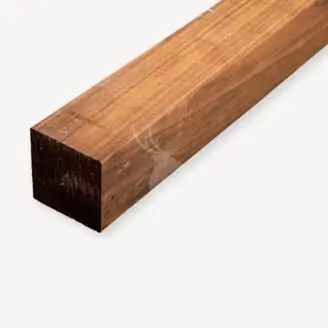 Douglas paal | geschaafd | bruin | 6,5x6,5 cm