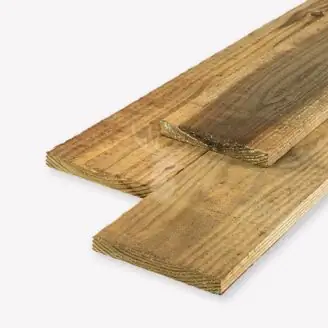 Douglas plank | ruw | geïmpregneerd | 2x20 cm