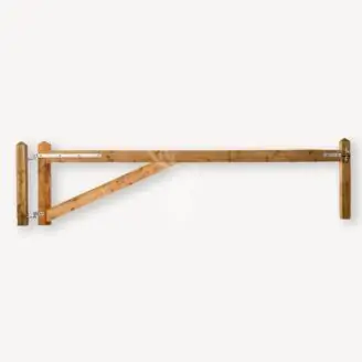 Slagboom poort | douglas | 400 cm | excl. palen