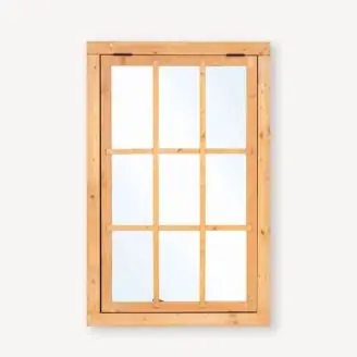 Douglas uitzetraam | 9-ruits | 155,4x100 cm