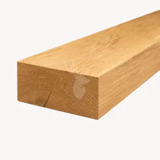 Eiken balk | 9x19 cm | geschaafd