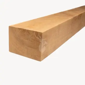 Eiken paal | 14x14 cm | geschaafd