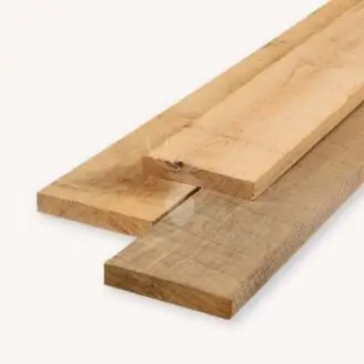 Eiken plank | ruw | 2x15 cm