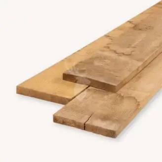 Eiken plank | ruw | 2x20 cm