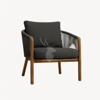 Elvora dining tuinstoel | antraciet