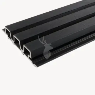 Fiberdeck composiet triple WEO35 | 3,3x17 | ebony black