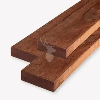 FSC Hardhouten balk | ruw | 5x15 cm