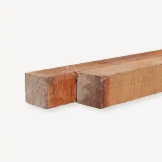 FSC Hardhouten paal | azobé | 15x15 cm