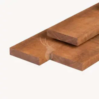 Hardhouten plank | azobé | 3x15 cm
