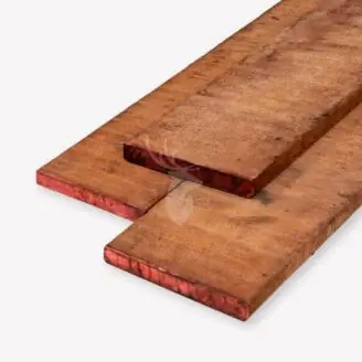 FSC Hardhouten plank | angelim vermelho | 2x20 cm
