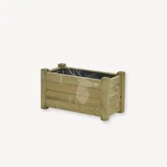 Plantenbak Floris hout 40x40x35 cm kopen! | HORNBACH