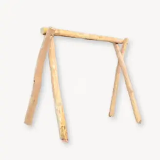 Houten schommel enkel