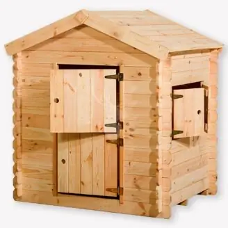 Grenen speelhuis Mees