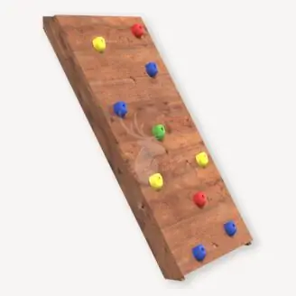 Houten klimwand speeltoestel