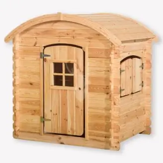 Houten speelhuis Joep