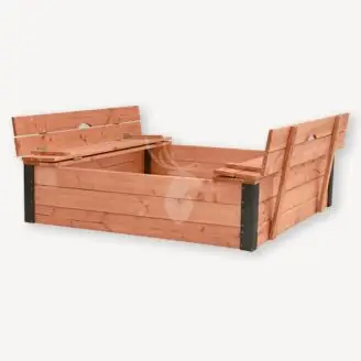 Houten zandbak Bram