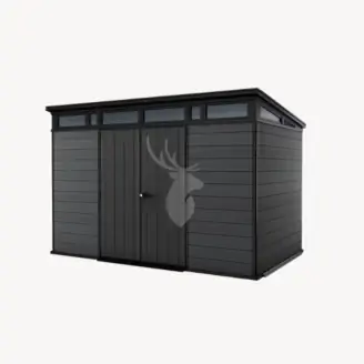 Tuinhuis Keter Cortina 117 | kunststof | Antraciet