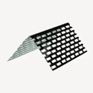 Millboard ventilatieprofiel | zwart aluminium