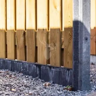 Onderplaat sleuvenpaal | antraciet