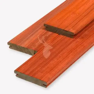 Padouk vlonderplank | geschaafd | 2,1 cm dik | 11 cm breed