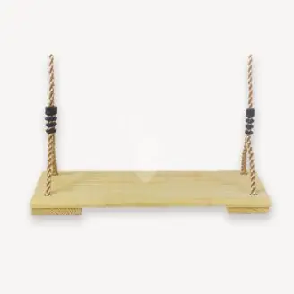 Schommelzitje incl. touw | hout | 45x19 cm