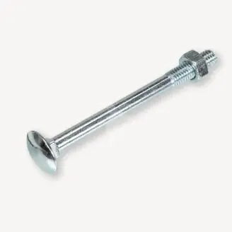 Slotbout met moer | verzinkt