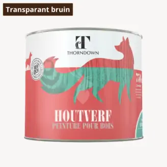 Thorndown ecologische houtverf | bruin transparant 