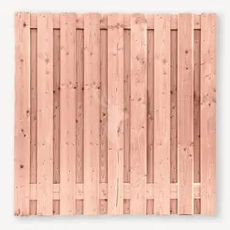Tuinscherm Kootwijk | blank douglas geschaafd